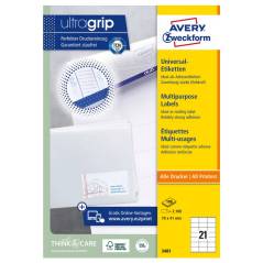 AVERY ZWECKFORM 3481