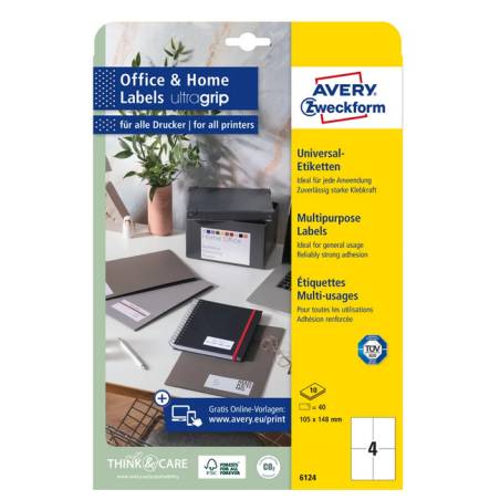 AVERY ZWECKFORM Etiketten 105x148mm