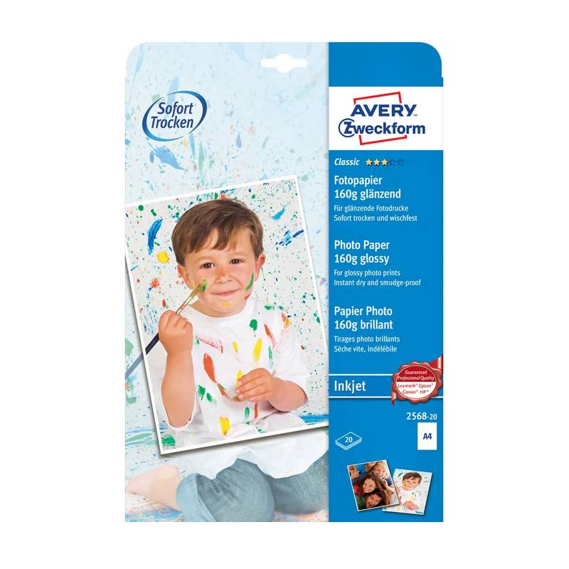 AVERY ZWECKFORM InkJet Fotopapier A4 AVERY ZWECKFORM InkJet Fotopapier A4
