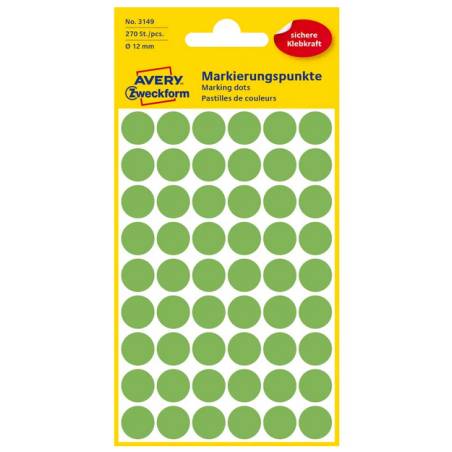 AVERY ZWECKFORM Markierungspunkte 12mm