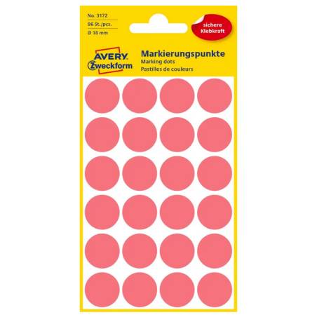 AVERY ZWECKFORM Markierungspunkte 18mm