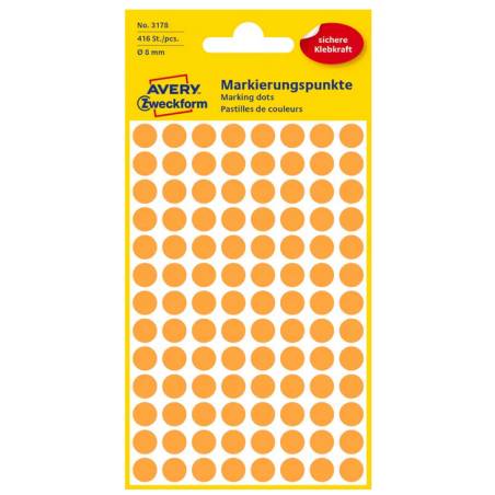 AVERY ZWECKFORM Markierungspunkte 8mm