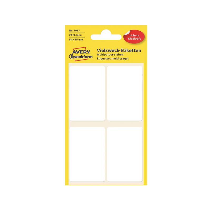 AVERY ZWECKFORM Etiketten 54×35mm AVERY ZWECKFORM Etiketten 54×35mm