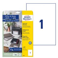 AVERY ZWECKFORM Etiketten 210x297mm