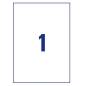 AVERY ZWECKFORM Etiketten 210x297mm AVERY ZWECKFORM Etiketten 210x297mm