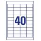 AVERY ZWECKFORM Etiketten 48,5x25,4mm AVERY ZWECKFORM Etiketten 48,5x25,4mm