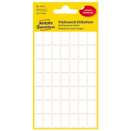 AVERY ZWECKFORM Haushaltetiketten 16×9mm