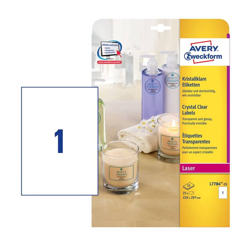 AVERY ZWECKFORM Etiketten 210x297mm AVERY ZWECKFORM Etiketten 210x297mm