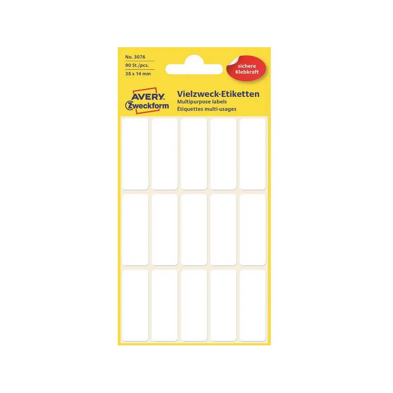 AVERY ZWECKFORM Etiketten 38×14mm AVERY ZWECKFORM Etiketten 38×14mm