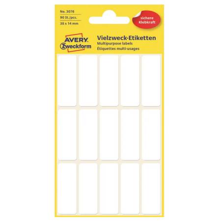 AVERY ZWECKFORM Etiketten 38×14mm