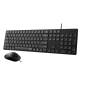 RAPOO NX8020 wired Deskset Combo 12254 black RAPOO NX8020 wired Deskset Combo 12254 black