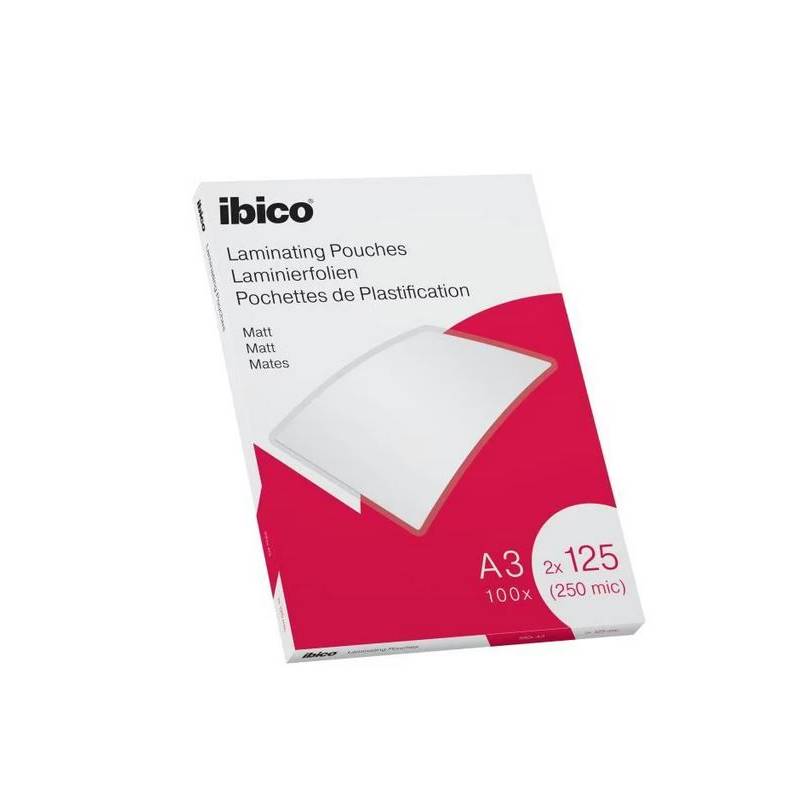 Ibico Laminierfolie A3, 125 µm, 100 Stück, Matt