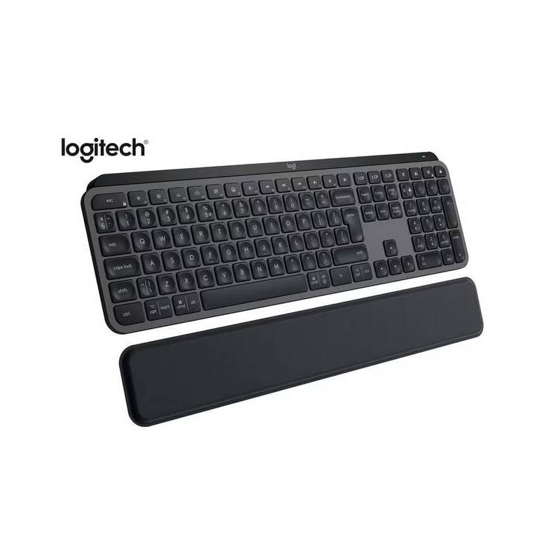Logitech Tastatur MX Keys S Plus CH-Layout mit Handgelenkauflage Logitech Tastatur MX Keys S Plus CH-Layout mit Handgelenkauflage