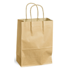 Papier-Tragetasche mit Kordel