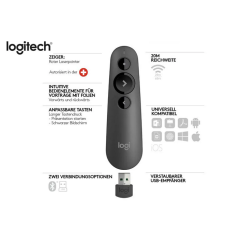 Logitech Presenter R500 s Graphite