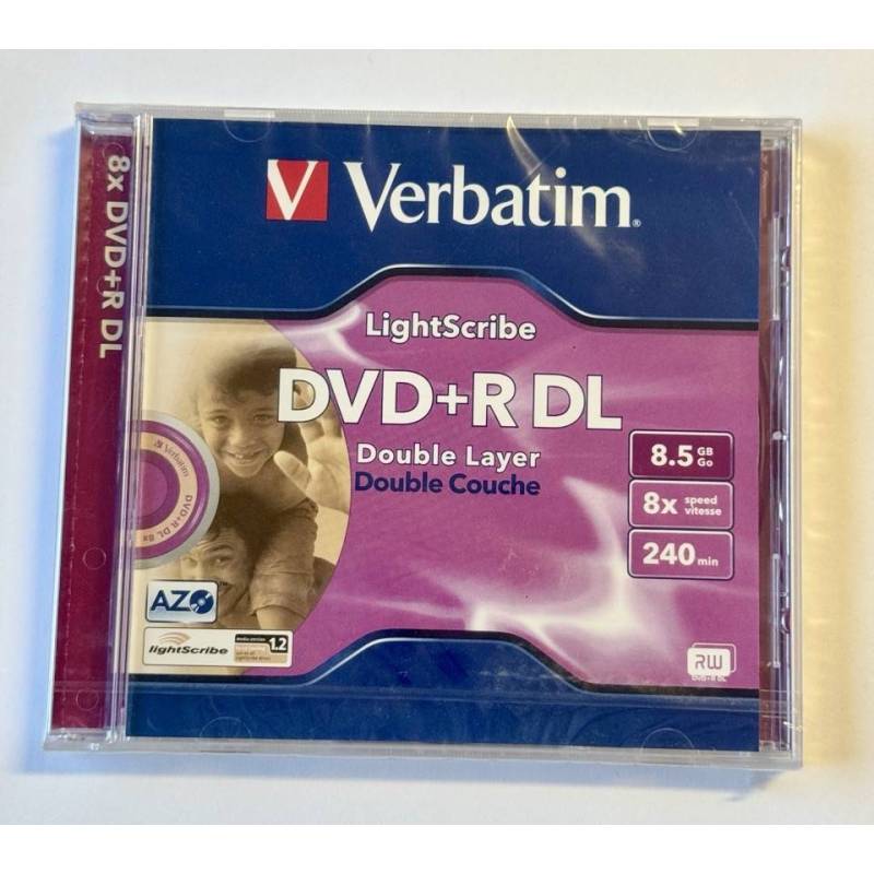 VERBATIM DVD+R DL 8,5Gb 43683