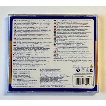 Verbatim DVD-R DL 8,5Gb 43542