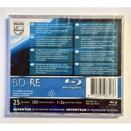 PHILIPS BD-RE 25Gb BE2S2J0IF/00