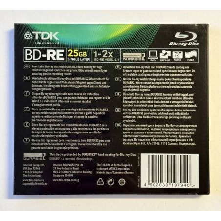 TDK BD-RE 25Gb BD-RE25JC2XE