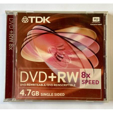 TDK DVD+RW 4,7Gb DVD+RW47MEC