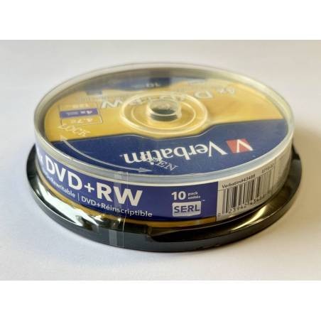 Verbatim DVD+RW 4,7Gb 43488 (10 Pack)