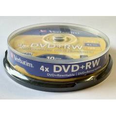 Verbatim DVD+RW 4,7Gb 43488 (10 Pack)