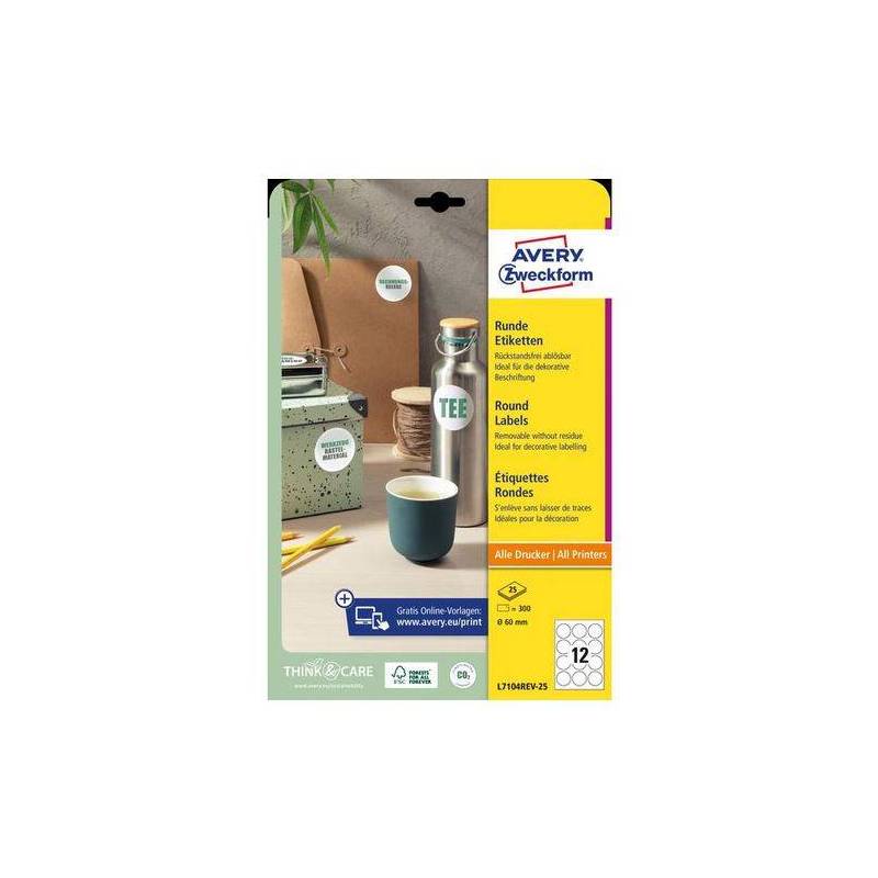 Avery Zweckform L7104REV-25 Avery Zweckform L7104REV-25