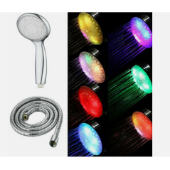 Duschbrause beleuchtet mit LED-Technik