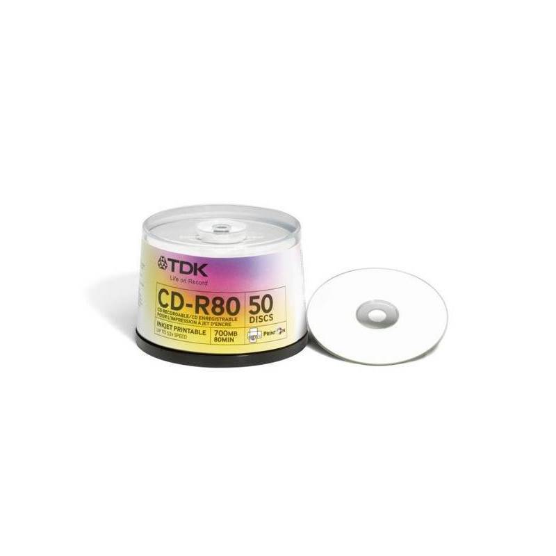 TDK CD-R80PWCB50