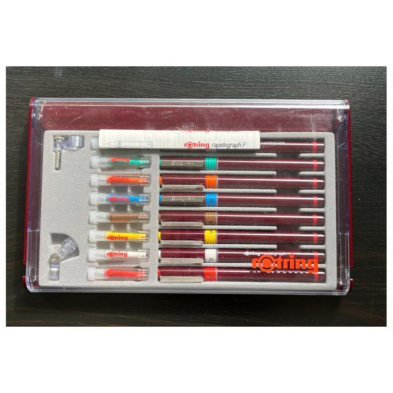 Rotring Rapidograph iso Set / R155903 Rotring Rapidograph iso Set / R155903