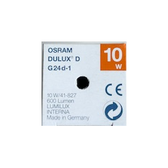 OSRAM Dulux D 10W/827 G24d-1