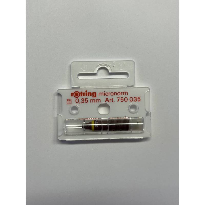 ROTRING Cono di trafilatura di ricambio Micronorm 0,35 mm