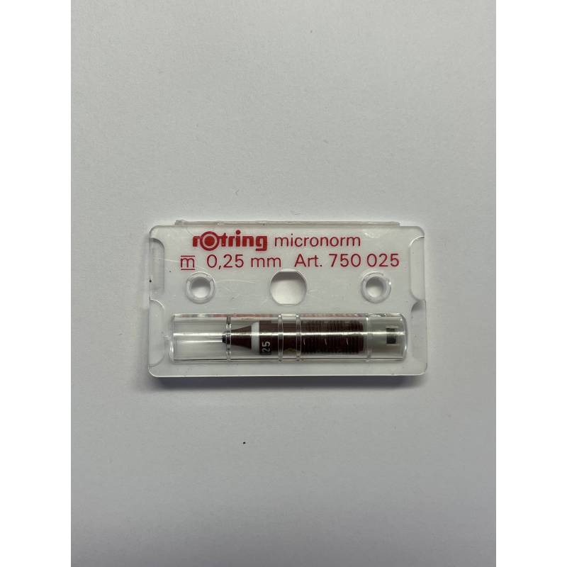 ROTRING Cône d'étirage de rechange Micronorm 0,25 mm