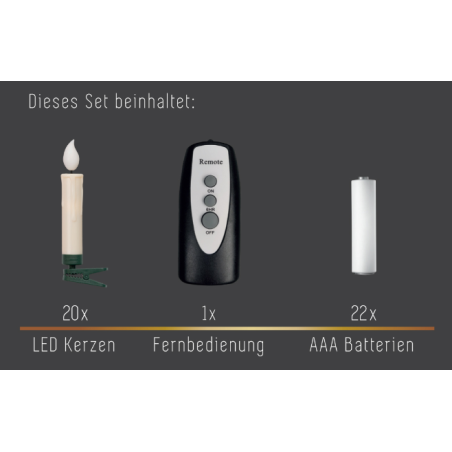 3D real Flame Bougies de Noël LED