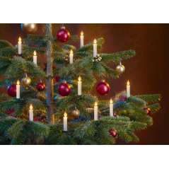 3D real Flame Candele di Natale a LED