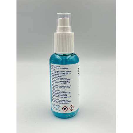Gel hydroalcoolique en flacon pulvérisateur de 100 ml