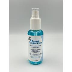 Flacone spray disinfettante per le mani da 100 ml