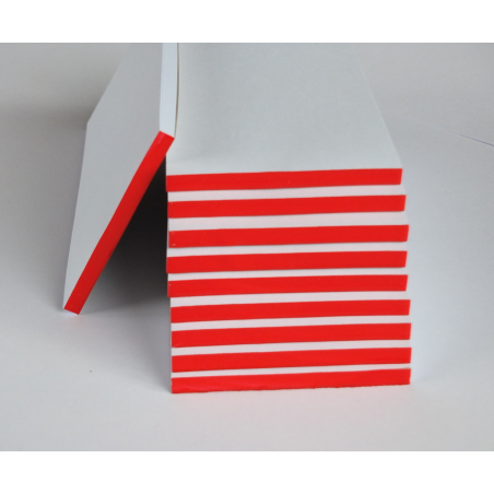 100 blocs-notes de serveur / bloc-notes de serveur