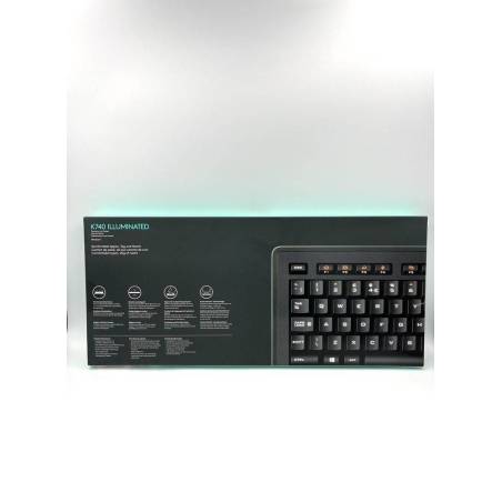 LOGITECH K740 ILLUMINATED DE-Layout