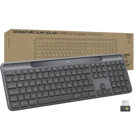 Logitech Slim Solar+ K980 Business / 920-013772