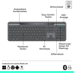 Logitech Slim Solar+ K980 Business / 920-013772