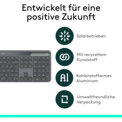 Logitech Slim Solar+ K980 Business / 920-013772