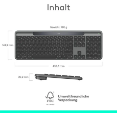 Logitech Slim Solar+ K980 / 920-013756
