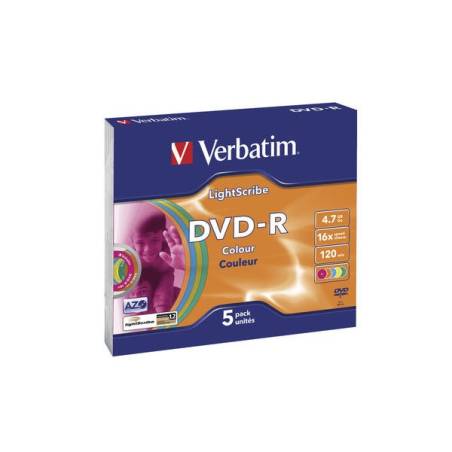 Verbatim DVD-R 4,7Gb 43674 (5 Pack)