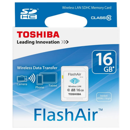 TOSHIBA Flash Air 16GB / SD-F16AIR