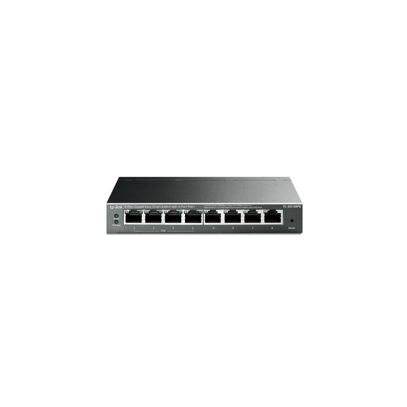 TP-Link PoE+ Switch 8 Port / TL-SG108PE TP-Link PoE+ Switch 8 Port / TL-SG108PE