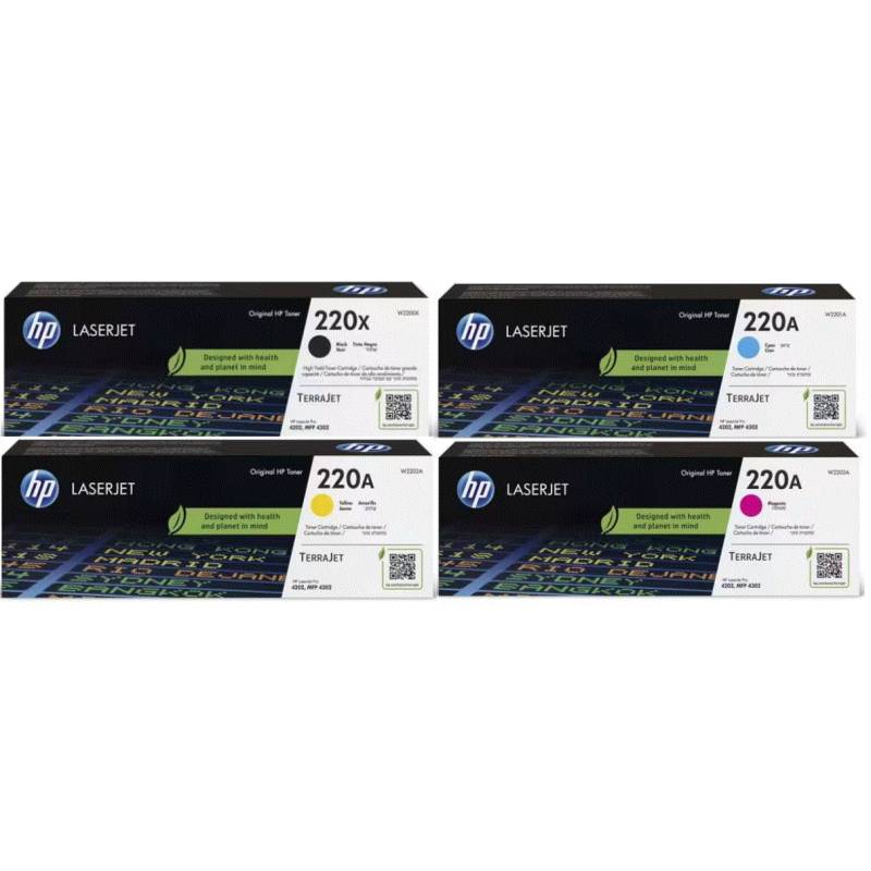 HP 220X / 220A 4er Set HP 220X / 220A 4er Set