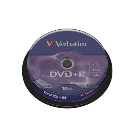 Verbatim DVD+R 4,7Gb 43498