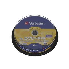 Verbatim DVD+RW 4,7Gb 43488 (10 Pack)
