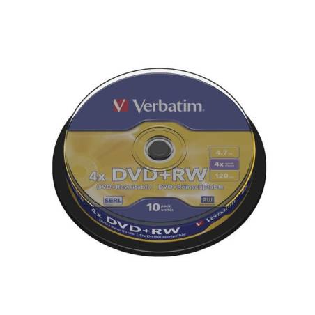 Verbatim DVD+RW 4,7Gb 43488 (10 Pack)